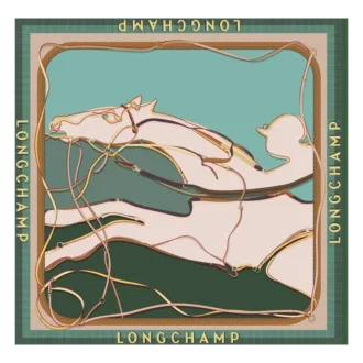 A toute Allure Seidenschal 90