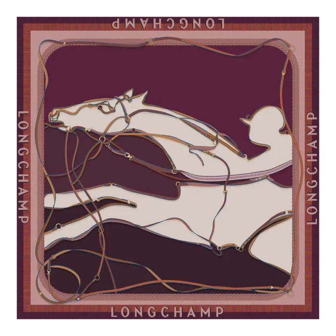 A toute Allure Seidenschal 90 A toute Allure Seidenschal 90