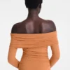 Amber – Langes Kleid aus Crêpe-Jersey Amber – Langes Kleid aus Crêpe-Jersey