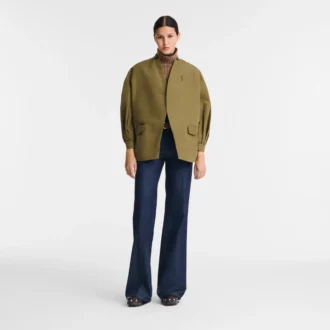 Artichoke – Kimonojacke aus technischem Taft
