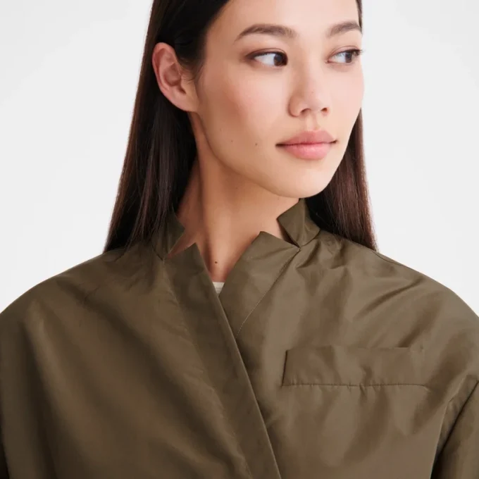 Artichoke – Kimonojacke aus technischem Taft