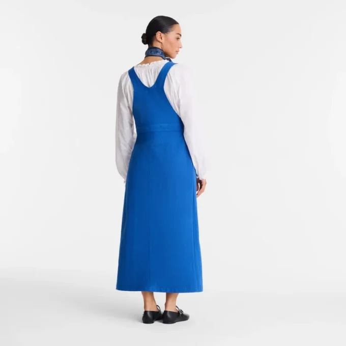 Atlantic – Langes Kleid aus Baumwolle