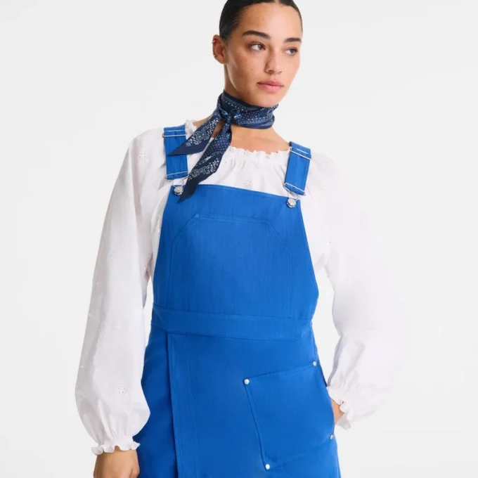 Atlantic – Langes Kleid aus Baumwolle