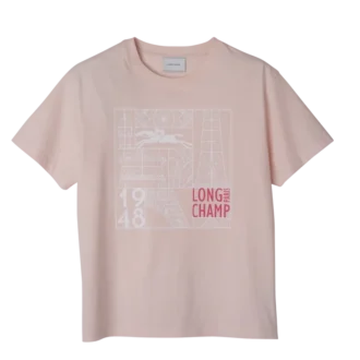 Ballerina – Bedrucktes Jersey-T-Shirt