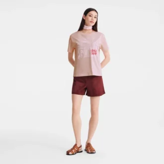 Ballerina – Bedrucktes Jersey-T-Shirt