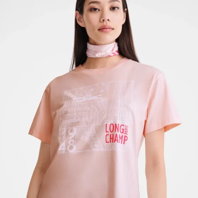 Ballerina – Bedrucktes Jersey-T-Shirt