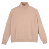 Ballerina – Strickpullover mit hohem Kragen Ballerina – Strickpullover mit hohem Kragen