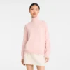 Ballerina – Strickpullover mit hohem Kragen Ballerina – Strickpullover mit hohem Kragen