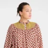 Bark – Kleid aus Vichy-Jacquard