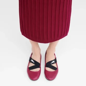 Beetroot – Leder-Ballerinas