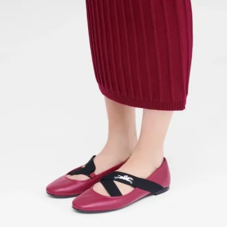 Beetroot – Leder-Ballerinas