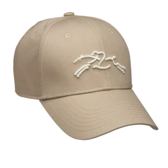 Beige – Bio-Baumwolle Einfarbige Kappe