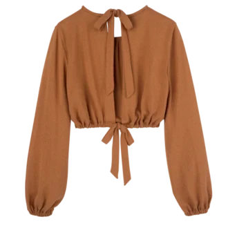 Bernstein – Top aus Crêpe-Jersey