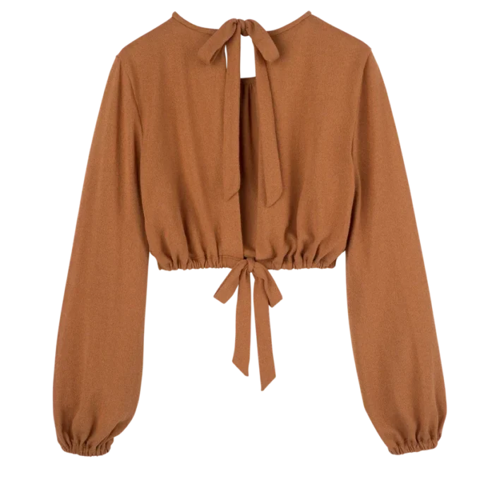 Bernstein – Top aus Crêpe-Jersey