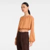 Bernstein – Top aus Crêpe-Jersey