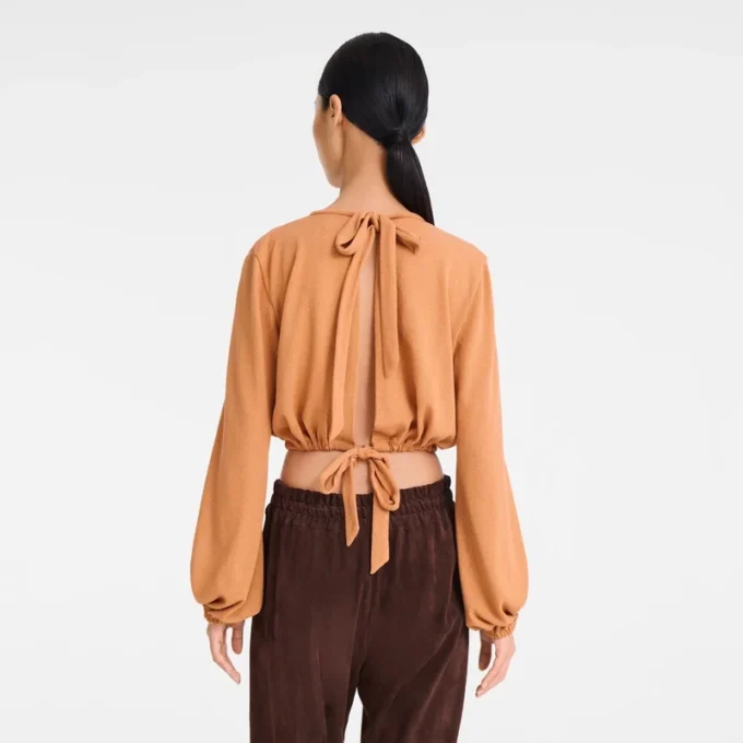 Bernstein – Top aus Crêpe-Jersey