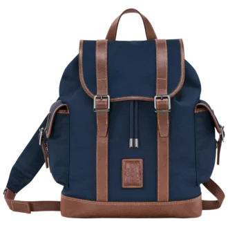 Blau – Recycelter Canvas-Rucksack Boxford