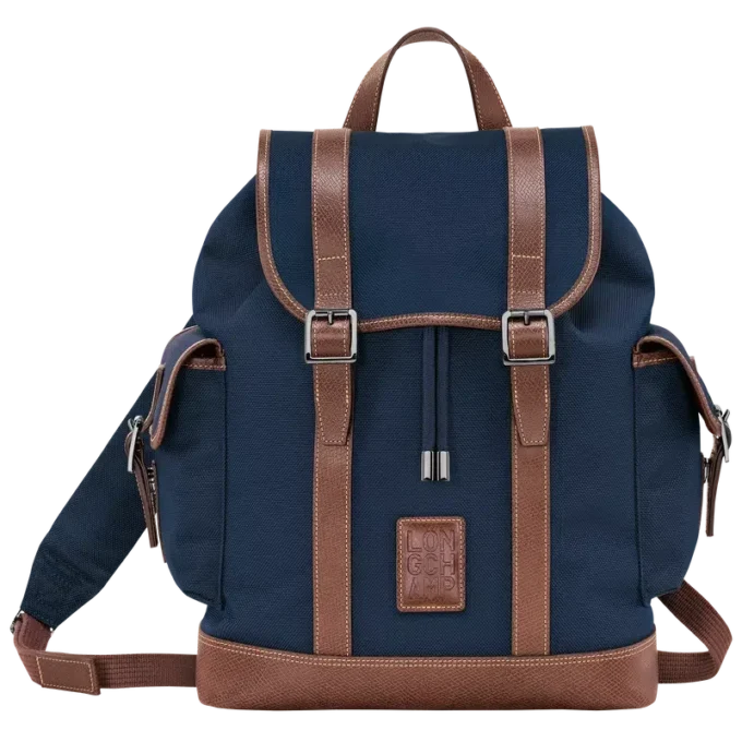 Blau – Recycelter Canvas-Rucksack Boxford Blau – Recycelter Canvas-Rucksack Boxford