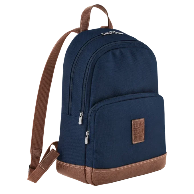 Blau – Recycelter Canvas-Rucksack Boxford Blau – Recycelter Canvas-Rucksack Boxford