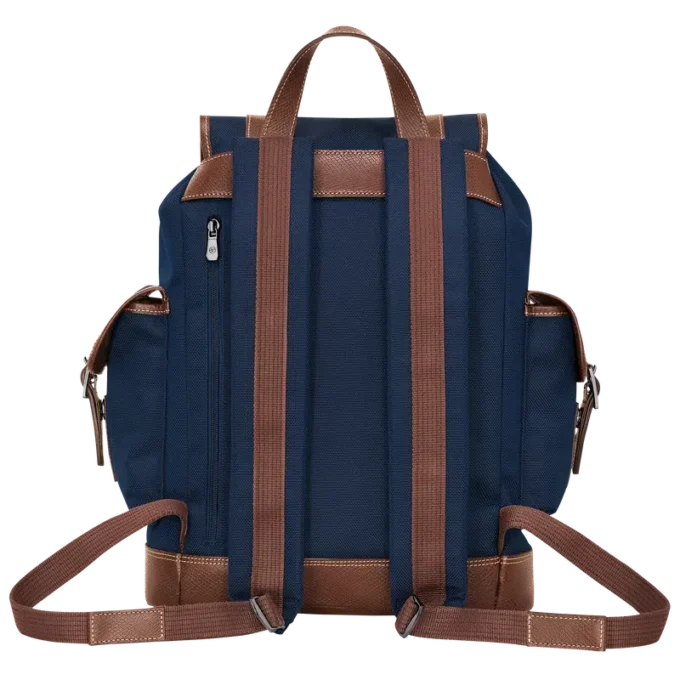 Blau – Recycelter Canvas-Rucksack Boxford Blau – Recycelter Canvas-Rucksack Boxford