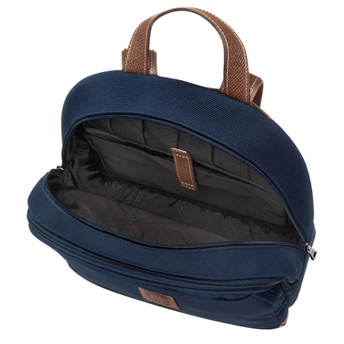 Blau – Recycelter Canvas-Rucksack Boxford Blau – Recycelter Canvas-Rucksack Boxford