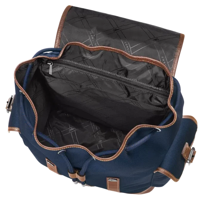 Blau – Recycelter Canvas-Rucksack Boxford Blau – Recycelter Canvas-Rucksack Boxford