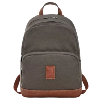 Braun – Recycelter Canvas-Rucksack Boxford