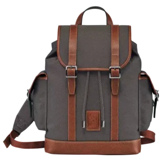 Braun – Recycelter Canvas-Rucksack Boxford