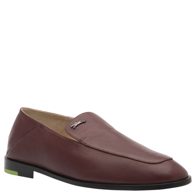 Burgunderrot – Leder Au Sultan Loafer