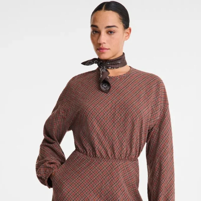 Cashew – Jacquard-Baumwollkleid Cashew – Jacquard-Baumwollkleid
