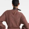 Cashew – Jacquard-Baumwollkleid Cashew – Jacquard-Baumwollkleid