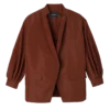 Chestnut – Kimonojacke aus technischem Taft