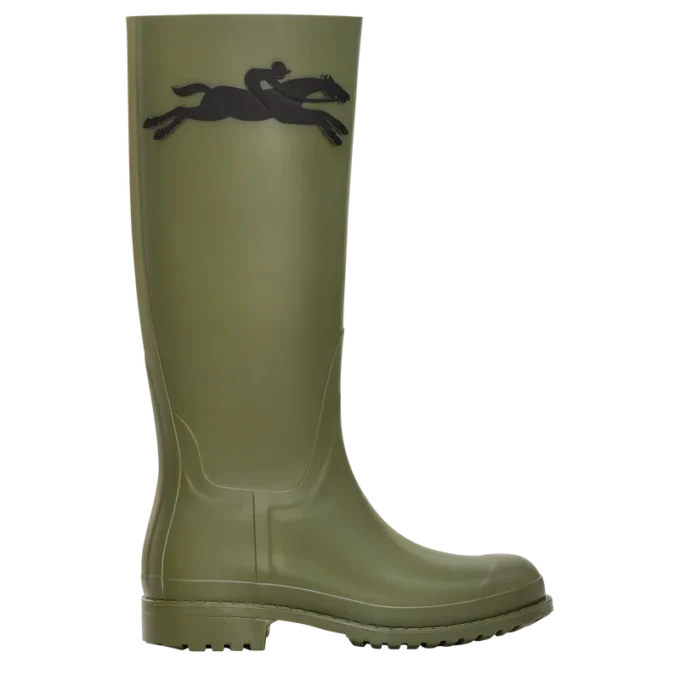 Cheval Longchamp Flache Stiefel