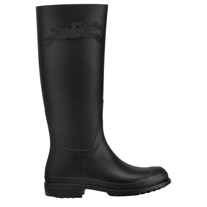 Cheval Longchamp Flache Stiefel