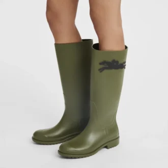 Cheval Longchamp Flache Stiefel