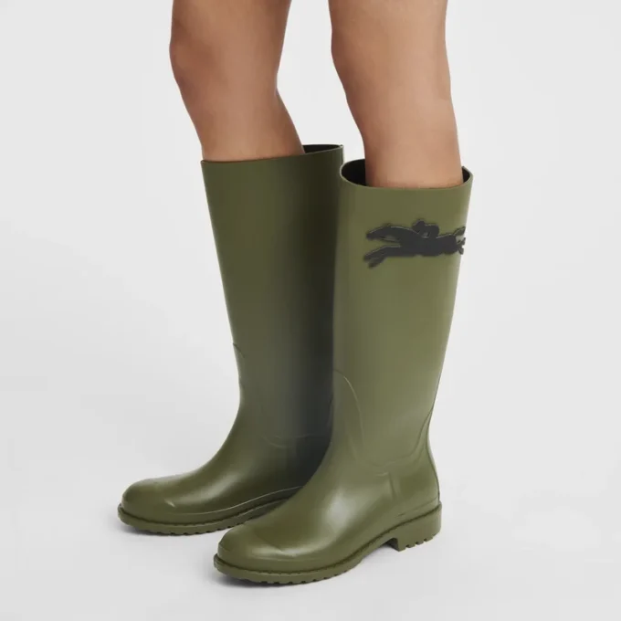 Cheval Longchamp Flache Stiefel