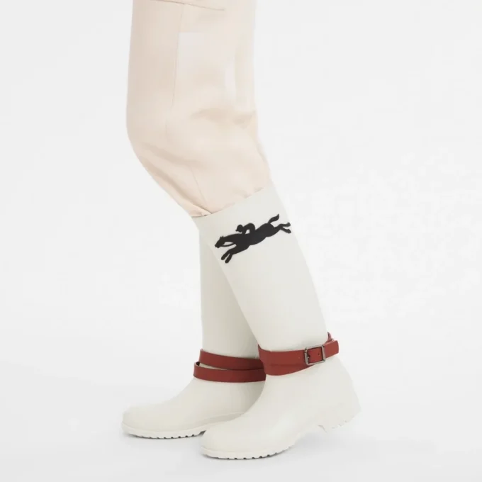 Cheval Longchamp Flache Stiefel
