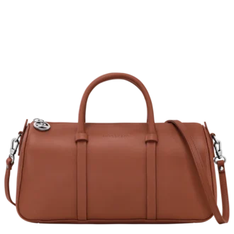 Cognac – Handtasche Daylong M aus Leder