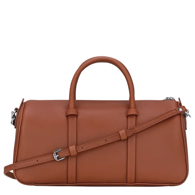Cognac – Handtasche Daylong M aus Leder