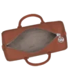 Cognac – Handtasche Daylong M aus Leder