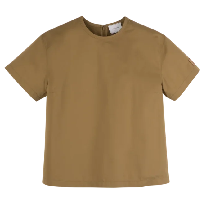 Desert – T-Shirt aus Baumwollgabardine Desert – T-Shirt aus Baumwollgabardine