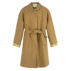 Desert – Wasserabweisender Trenchcoat aus technischem Canvas