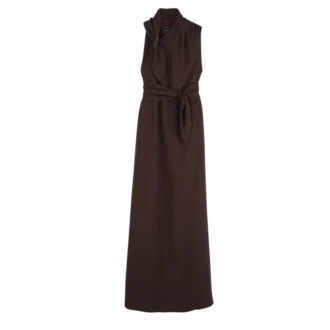 Ebony – Gabardine-Kleid