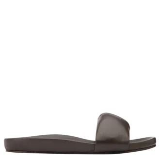 Ebony – Leder-Pantoletten Roseau