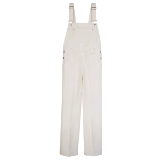 Ecru – Baumwoll-Jumpsuit