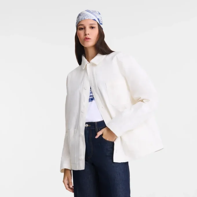 Ecru – Baumwolljacke Ecru – Baumwolljacke