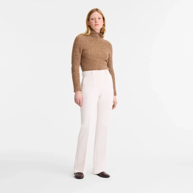 Ecru – Crêpe-Hose