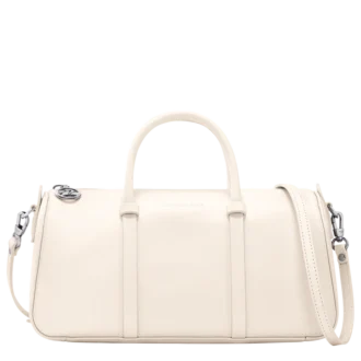 Ecru – Handtasche Daylong M aus Leder