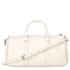 Ecru – Handtasche Daylong M aus Leder