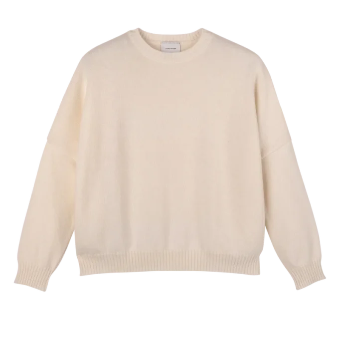 Elfenbein – Strickpullover